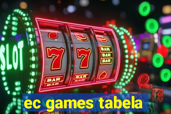 ec games tabela